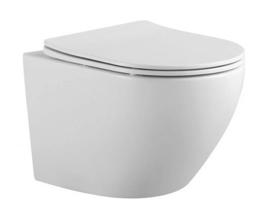 AQUATEK Унитаз подвесной безободковый 525*360*320мм 00000107110 