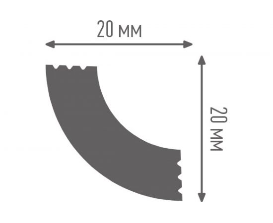 Плинтус ПЛИНТЭКС A 20/20 24607173945871 – изображение 2