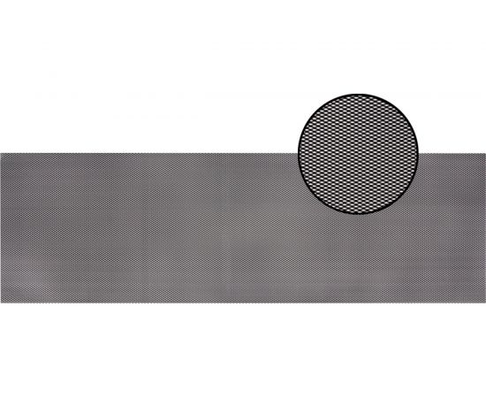 Облицовка радиатора KRAFT алюминий 100 х 30 см черная ячейки 6мм х 3мм KT 835479 – изображение 2