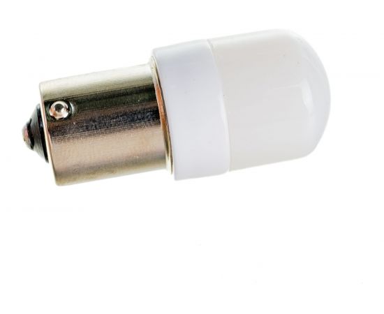 Автолампа SKYWAY диод S25 P21W 12-24V 6SMD BA15s 1-конт биполярная белая задний ход, повороты S08202045 – изображение 2