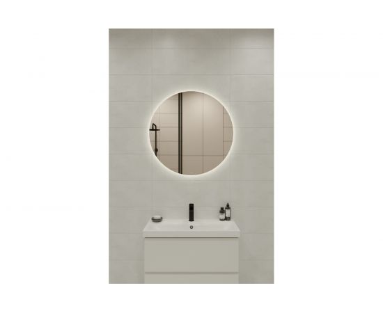 Зеркало Cersanit ECLIPSE smart 80x80 с подсветкой, круглое 64143 – изображение 2
