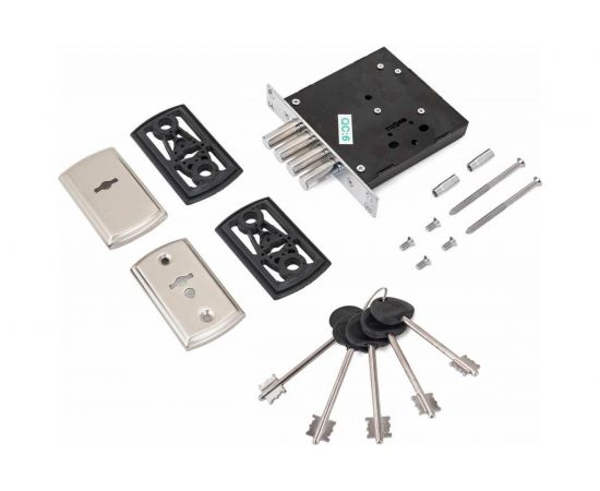 Врезной замок Аллюр ЗВ1-07-С б/о, для кит. металл. дверей 1556 – изображение 2