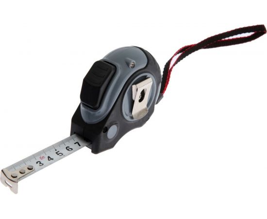 Рулетка TUNDRA двухкомпонентный корпус, автостоп, 5 м х 19 мм 5276525 – изображение 2