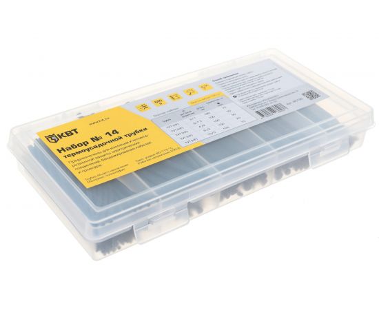 Набор термоусадочной трубки КВТ №14 85195 – изображение 2