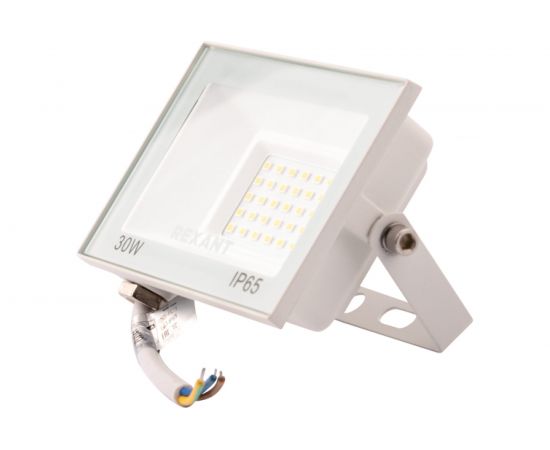 Светодиодный прожектор REXANT LED 30 Вт 2400 Лм 2700 K белый корпус 605-028 – изображение 2