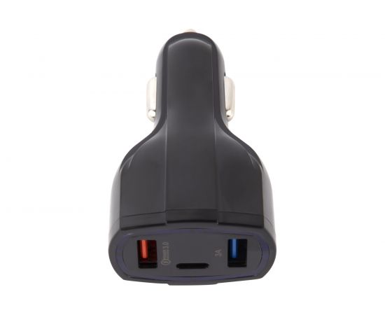 Автомобильное зарядное устройство Red Line 2 USB и Type-C, 25 Вт, QC УТ000029868 – изображение 2