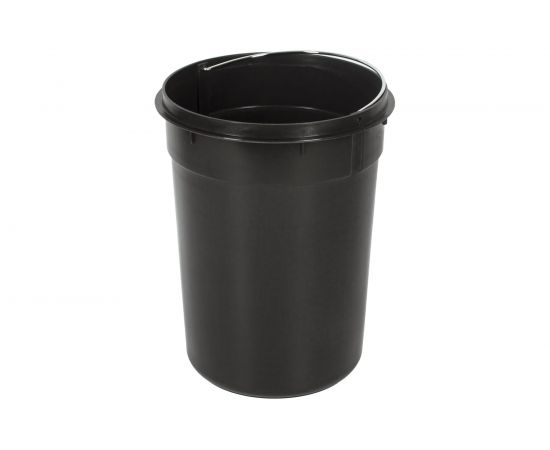 Ведро-контейнер для мусора ЛАЙМА 12 л, белое 604948 – изображение 3