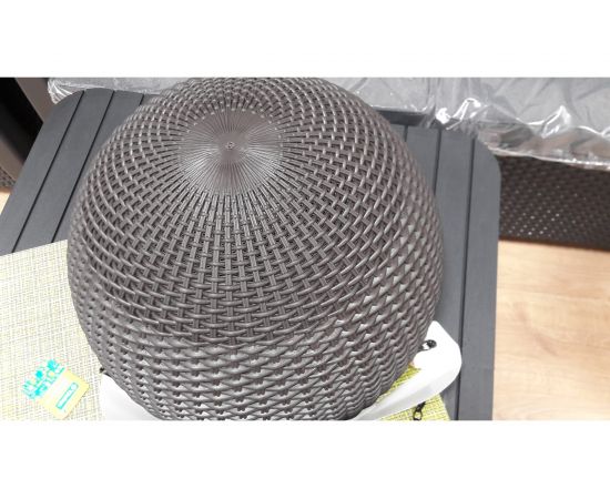 Подвесное кашпо Keter Rattan Style Hanging коричневый 229544 – изображение 4