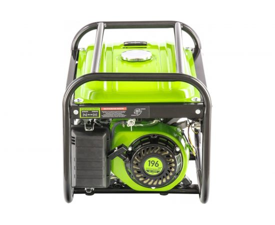 Бензиновый генератор 2,2 кВт, 230В, 4-х такт., 15 л, ручной стартер СИБРТЕХ БС-2500 94542 – изображение 4