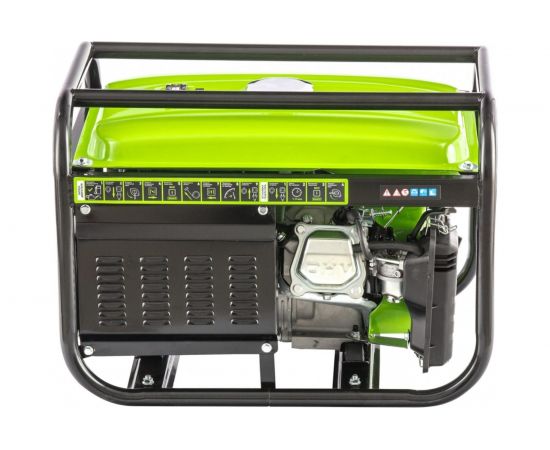 Бензиновый генератор 2,2 кВт, 230В, 4-х такт., 15 л, ручной стартер СИБРТЕХ БС-2500 94542 – изображение 5