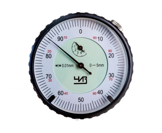 Индикатор часового типа (0-5 мм, 0.01 мм, без ушка) ЧИЗ 45731 – изображение 5