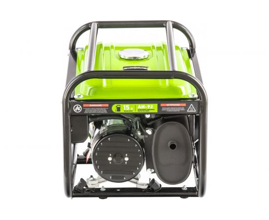 Бензиновый генератор 2,2 кВт, 230В, 4-х такт., 15 л, ручной стартер СИБРТЕХ БС-2500 94542 – изображение 6