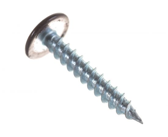 Саморезы с прессшайбой по листовому металлу до 0,9 мм Зубр RAL-8017 PH2 4,2х25 мм 400шт 300191-42-025-8017 