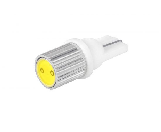 Автолампа диод T10 W5W 1 SMD радиатор без цоколя 1-конт белая SKYWAY S08201098 