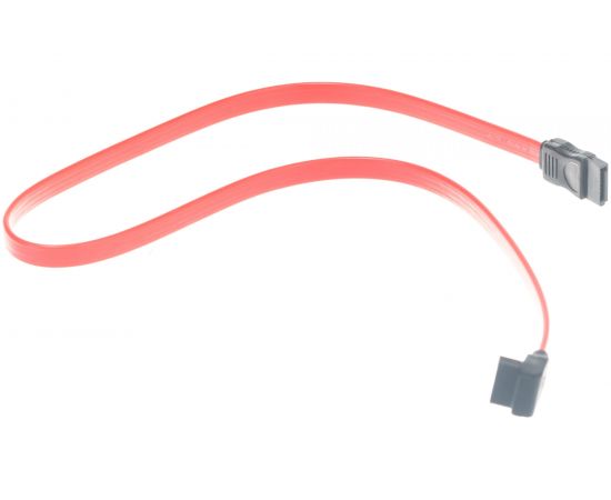 Интерфейсный кабель Cablexpert 50см, угловой разъем, 7pin/7pin, пакет SATA CC-SATA-DATA90 