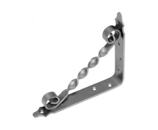 Фигурный кронштейн Домарт 150х125 мод.2 черный 170830 