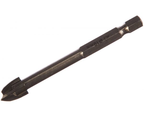 Сверло "PROFI" 10мм по керамике и стеклу, с четырьмя режущими лезвиями STAYER 2985-10_z*01 