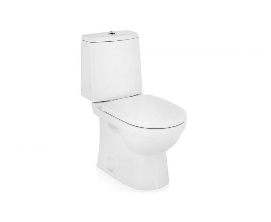 Унитаз-компакт Sanita Luxe с сиденьем, микролифт, быстросъемное, подвод воды снизу, справа NXT SLCC01040622 00010048 