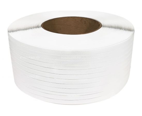 Лента Кордленд ПП, 15х1 мм х 1,2 км, 270 кгс, белый, М/ПА PP-00682 