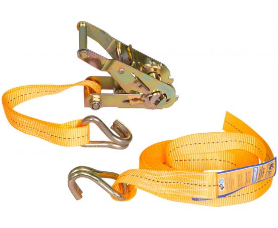 Ремень крепления груза с храповиком KRAFT 6 м, 2 т KT 800115 