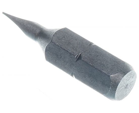 Вставка бита торцевая 1/4", Slotted, 3х0,5 мм, L=25 мм KING TONY 102503S1 – изображение 2