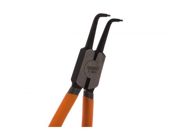 Профессиональный съемник для стопорных колец HARDEN, внешний, изогнутые губки, 215 мм. 560510 – изображение 2