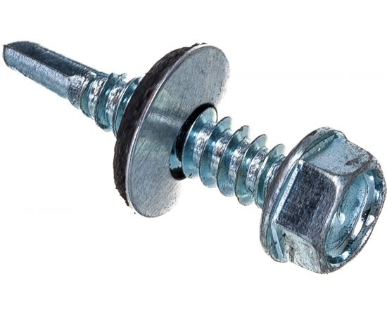 Кровельный саморез с шайбой EPDM Kenner цинк 6,3х32 150шт ск6332ф – изображение 2