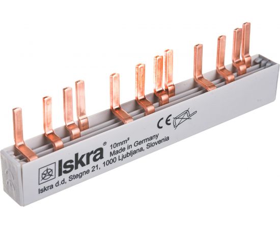 Шина Iskra для модульных контакторов L/32-12P 3838733084304 – изображение 2