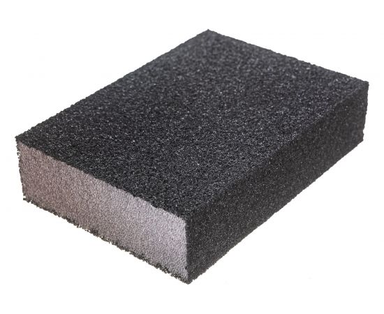 Губки шлифовальные средней жесткости (100х70х25 мм, 3 шт. P60/80, P60/100, P80/120) КЕДР 062-0002 54753 – изображение 3