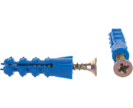 Набор крепления плинтусов VIPкрепеж 8/30 дюбель ежик 7шт/7шт 13012 VIP – изображение 3