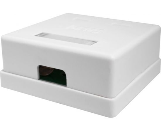 Компьютерная розетка SUPRLAN 8P8C /RJ-45/, FTP, Cat.5e, 2 порта 10-0308 – изображение 3