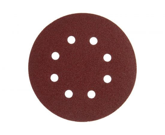 Круг абразивный перфорированный шлифовальный под липучку (5 шт; 150 мм; Р40) TUNDRA 5354664 – изображение 3