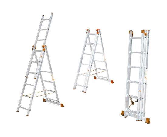 Алюминиевая лестница Промышленник 3X17 4317 – изображение 3