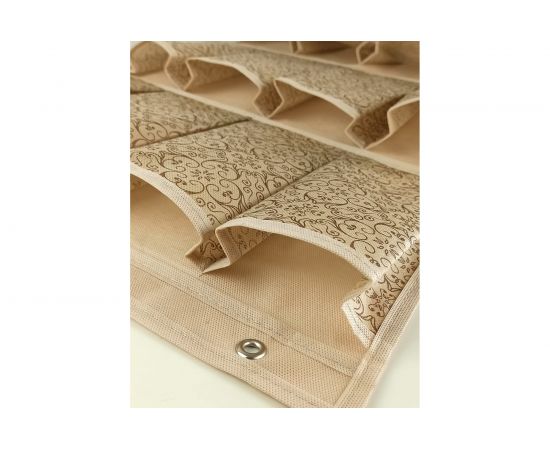 Подвесной органайзер ГЕЛЕОС 16 карманов, Миндаль, размер 45х103 см МНД_02 – изображение 3