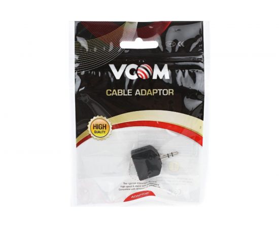 Переходник-разветвитель VCOM аудио 3.5 Jack /M/ - 2x3.5 Jack /F/, стерео VAD7847 – изображение 3