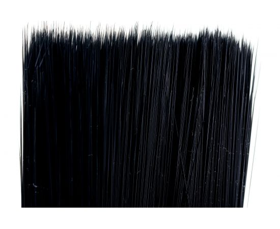 Флейцевая кисть для эмалей и красок на основе растворителей искусственная щетина Р1 35х12мм Мелодия цвета 66035 – изображение 3