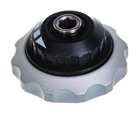 Трещотка вороток 1/4"", бесшаговая, дисковый механизм, для вставок бит KING TONY 2745 – изображение 3