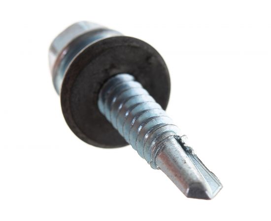 Кровельный саморез с шайбой EPDM Kenner цинк 6,3х32 150шт ск6332ф – изображение 5