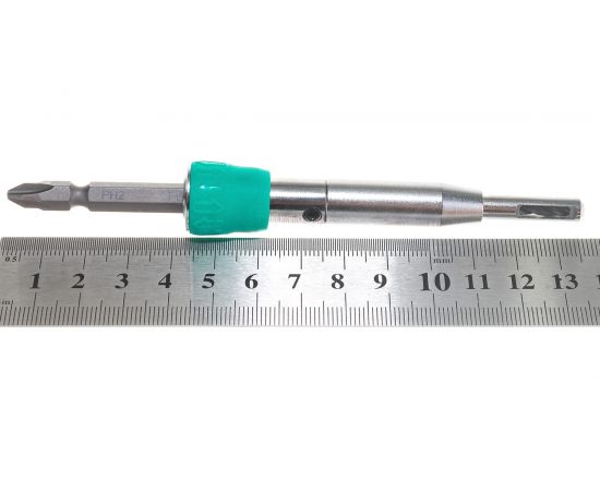 Сверло для монтажа мебельных петель 503W D2.8 мм в комплекте с битой Ph2/Ph1 Star-M М00009105 – изображение 5