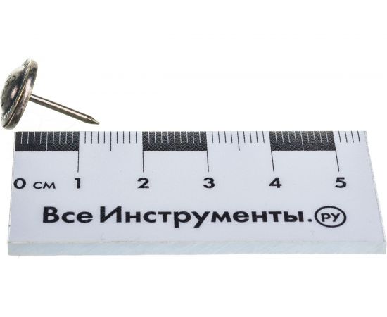 Мебельный гвоздь ЕВРОПАРТНЕР 567 N старая бронза 20 шт. 13 3126 11 – изображение 6