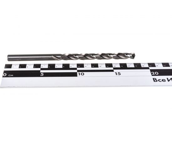 Сверло по металлу 10,0х184 мм Р6М5/HSS удлиненное РемоКолор 35-5-591 – изображение 6