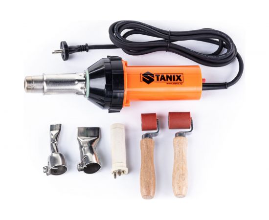 Сварочный фен STANIX 1600 комплект для сварки внахлест №2 STANIX1600СВ2 