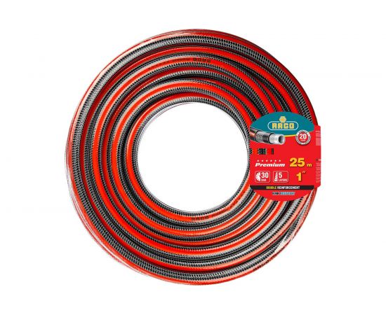 Поливочный пятислойный армированный шланг Raco PREMIUM 30атм, 1х25 м 40300-1-25_z01 