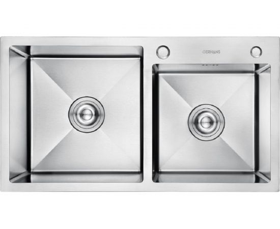 Кухонная мойка из нержавеющей стали Gerhans RK37843-S 
