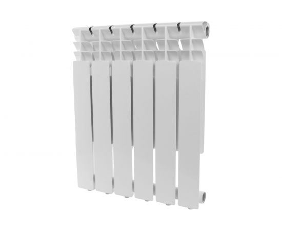 Алюминиевый радиатор ROMMER Optima 500 6 секций RAL9016 89557 