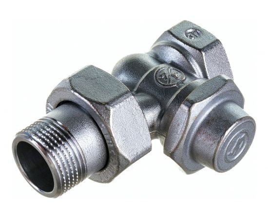 Комплект для подключения радиатора Giacomini R470F-KV, прямой, DN-20, 3/4, 3/4, ВН, с увеличенным проходом R470FX064 