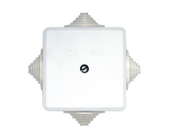 Ответвительная коробка Кунцево-Электро открытой установки КОА-002-БК без контактной группы 60х60х42 IP44 5954 