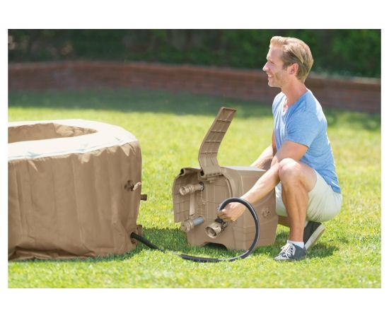 СПА-бассейн Intex Bubble Massage 145/196х71см, 795 л, 28476 – изображение 12