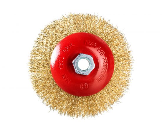 Щетка Тарелка (125 мм; М14) для УШМ КЕДР 148-0125 208047 – изображение 2
