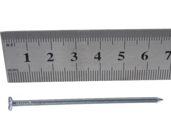 Строительный оцинкованный гвоздь ГОСКРЕП 3,0х70 1 кг, пакет 9-0014430 – изображение 2